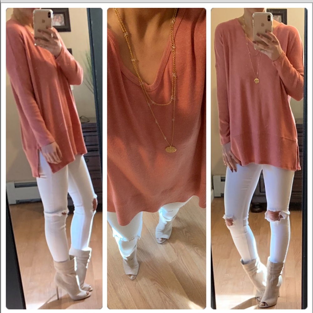 New๐Gorgeous soft ribbed sleeve top - Picture 3 of 8